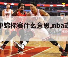 nba季中锦标赛什么意思,nba或设季中锦标赛